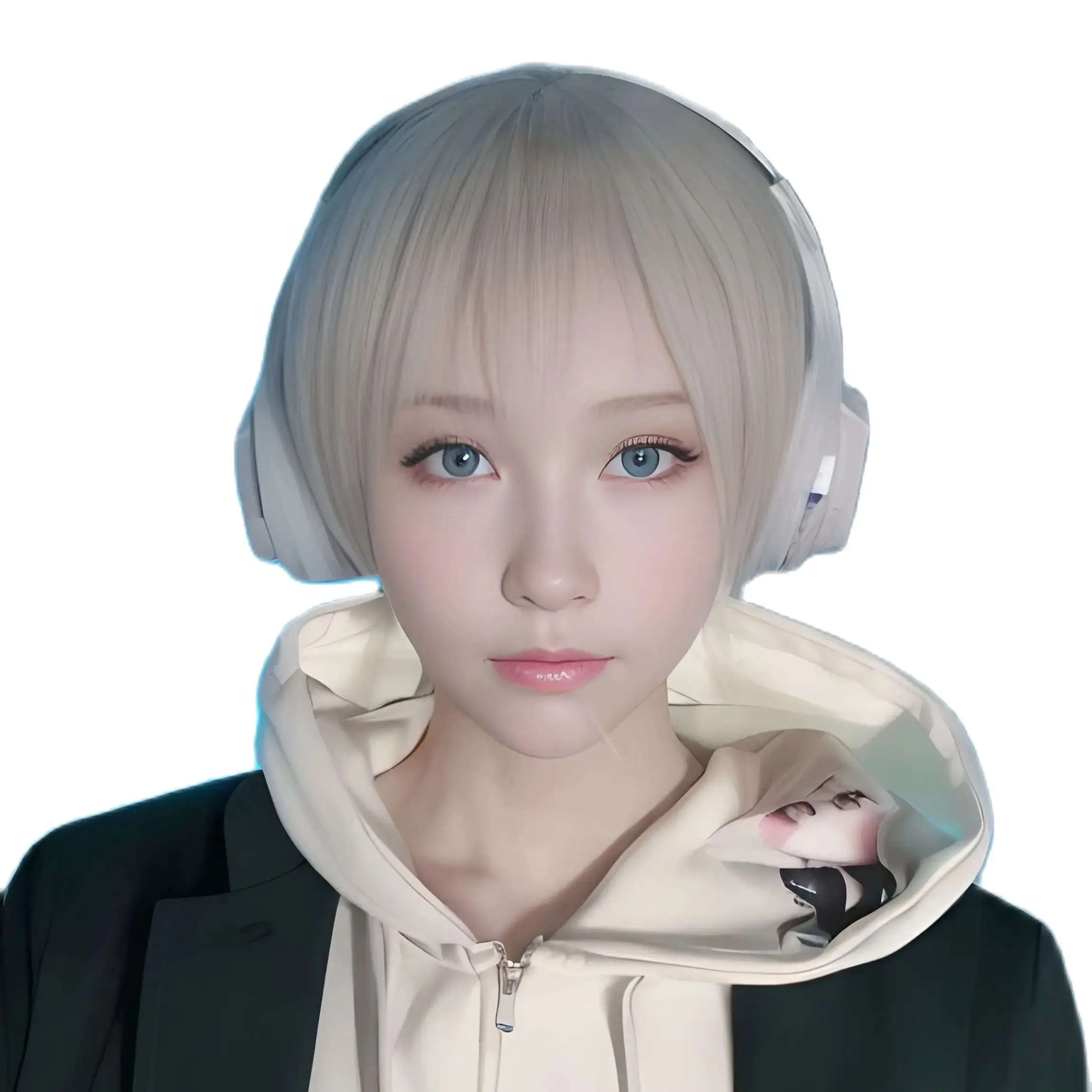 WIND BREAKER Cosplay Wig 30CM Linen Blond Blend silver Short Wig Game cosplay Wig anime cosplay Wig