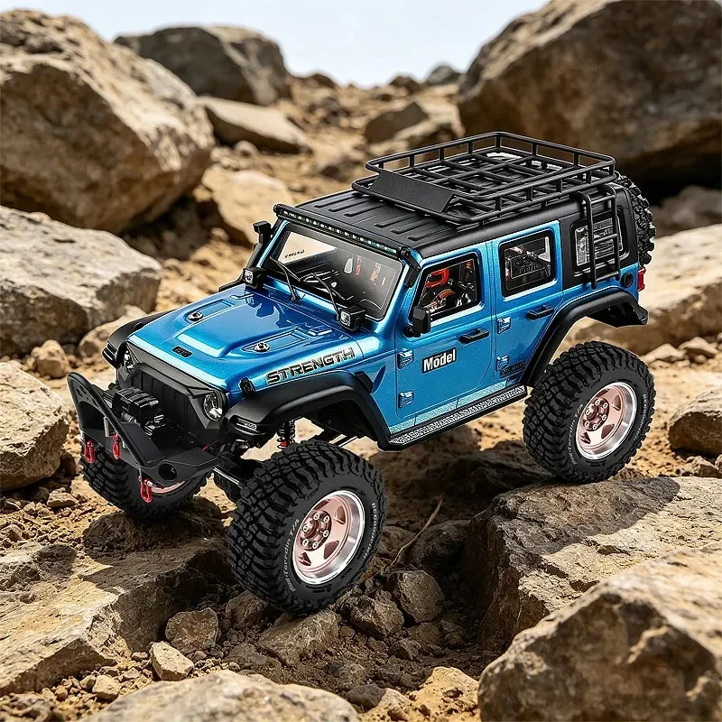 1.9" Beadlock Rubber Wheel Rims+Tires OD 90mm 12mm Hex for MJX H12Y MN128 MN82 1/12 RC Crawler Upgrade