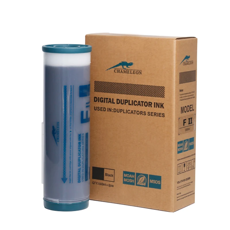 Impresora Digital de Alta Velocidad Chameleon RZ Negra con Tinta Eco-Solvente para 220 y RZ 370 con Chips, Vida Útil de 24 Meses
