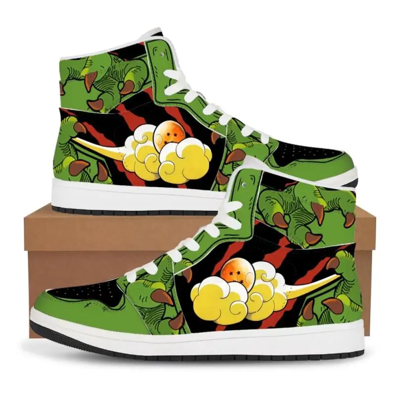 

Dragon Ball Customized Anime Sneakers Basketball Shoes Fashion Male Female High Top Casual Shoes Vegetto Gogeta Festival Gift