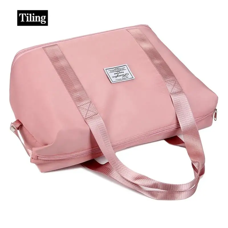 Erweiterbare Große Reisetasche, Wasserabweisende Sport- und Fitness-Handtasche, Lässige Reisetasche – Detail 24
