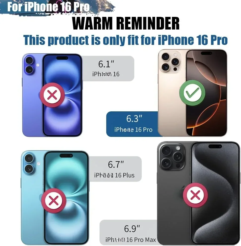 Custodia per caricabatteria intelligente da 10000 mAh per iPhone 16 Pro Custodia protettiva ricaricabile per Powerbank portatile Batterie Externe