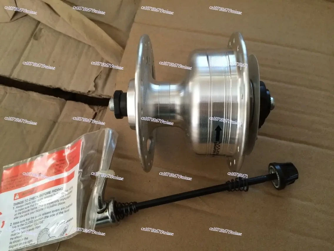 NX32 Quick Release Dynamo Hub, 32H 100mm Axle Spacing for Mountain & Touring Bikes