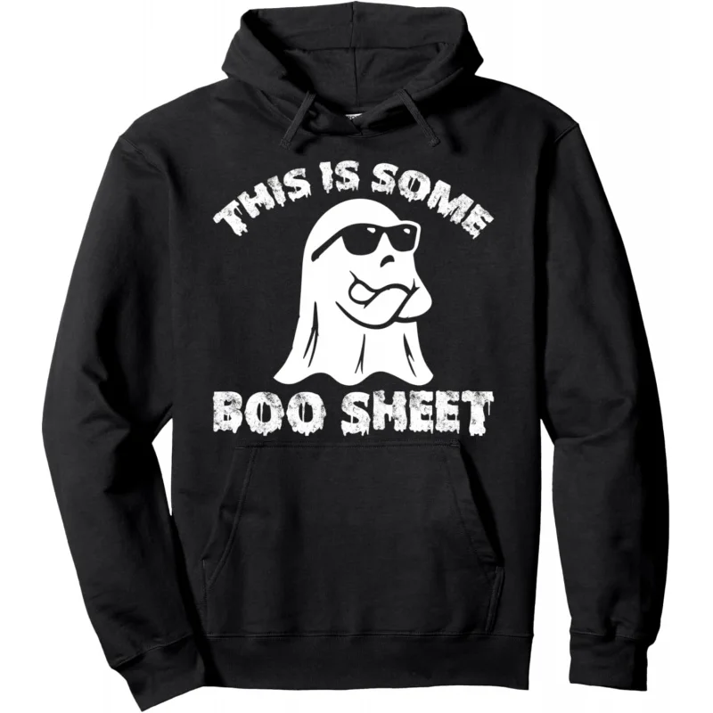 

This Is Some Boo Sheet Halloween Ghost Funny Gift Men Women Pullover Hoodie Unisex