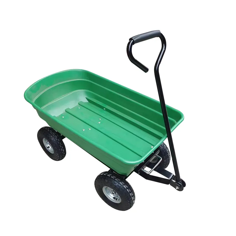 

Agricultural garden dump truck, take express tool cart, night market stall trolley wholesale plastic dump garbage truck