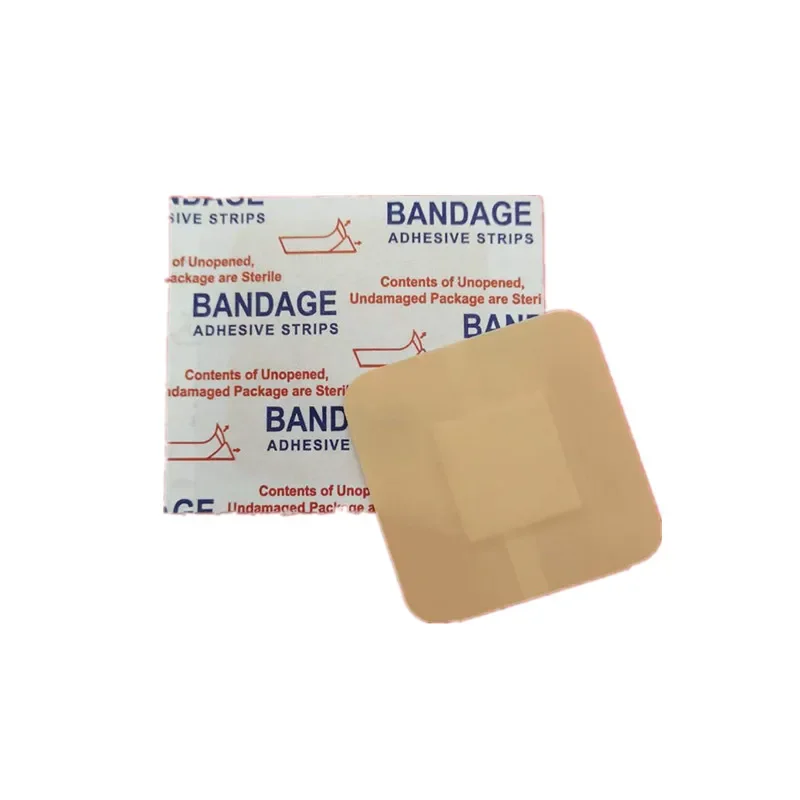 100 Stuks Medische Tape Ademende Tape Wondblessure Zorg Pleister Patches Bandage Home Reizen Emergency Kits