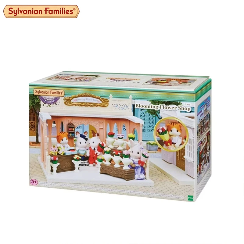 

Authentic Sylvanian Families Anime Character Simulation Playhouse Toy Room Decoration Toy Christmas Gift