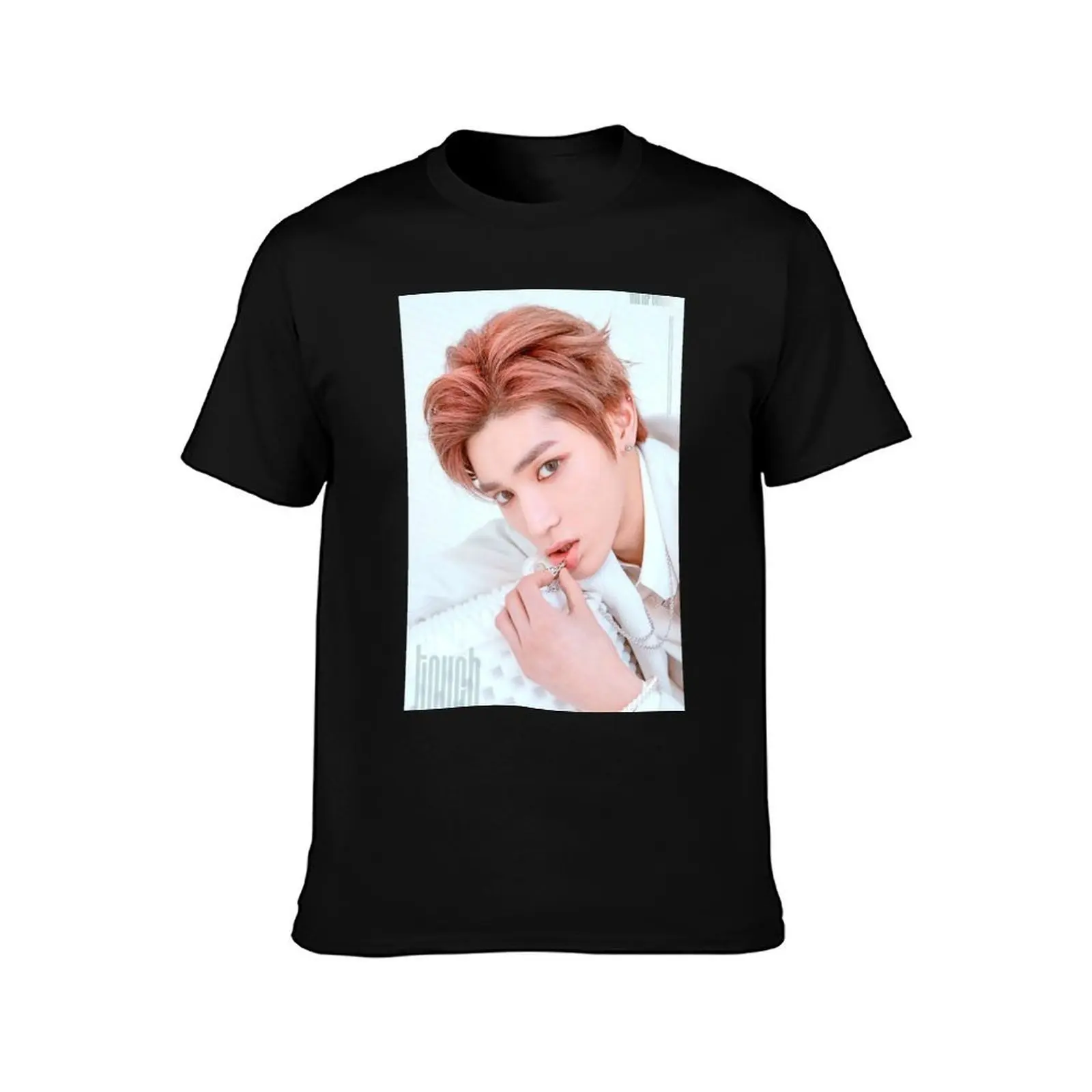 NCT 127 TOUCH Taeyong T-Shirt cotton graphic tees graphic shirts mens clothes