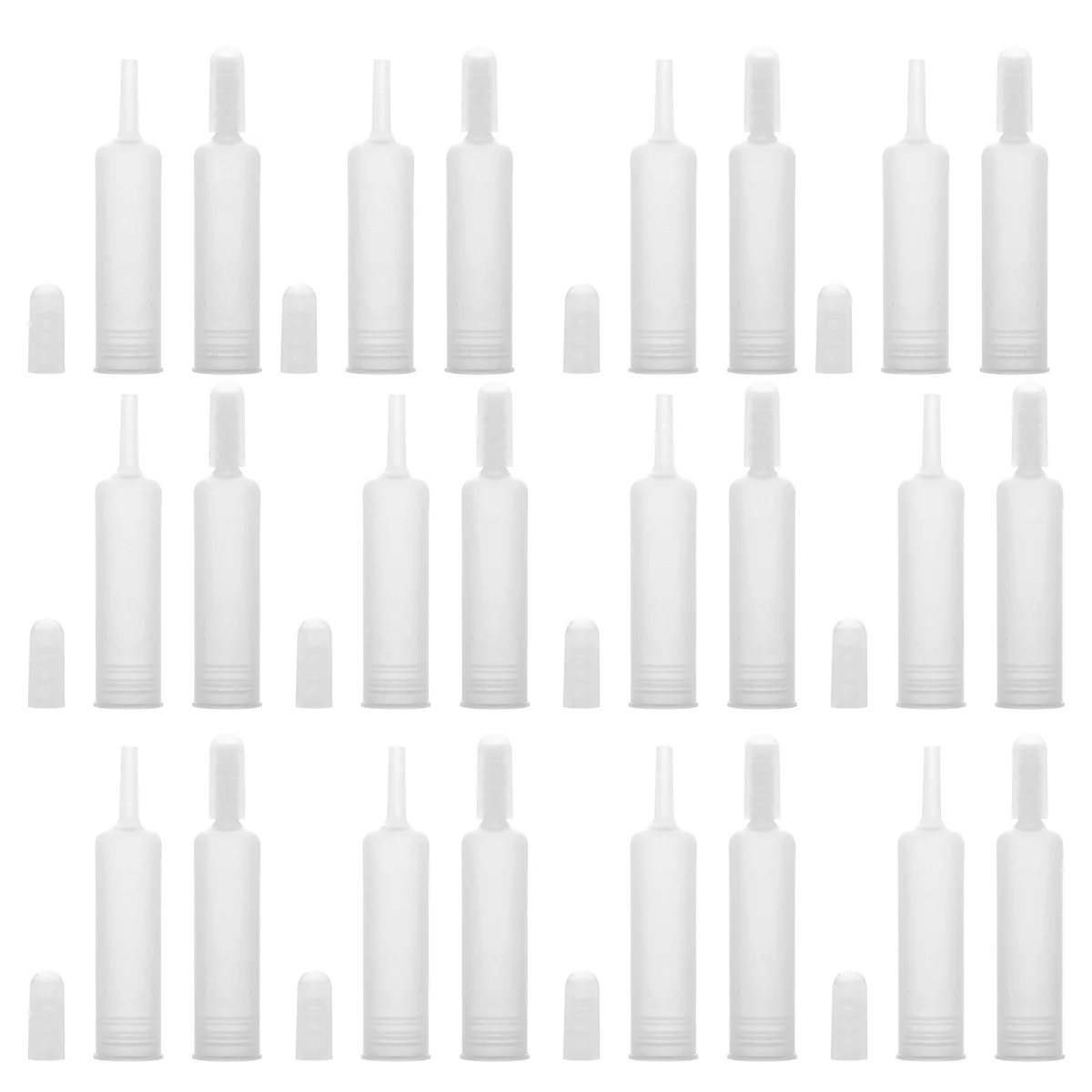 

25Pcs Plastic Bottles Cover Lid Dropper for Serum Essential Oil bottle cover