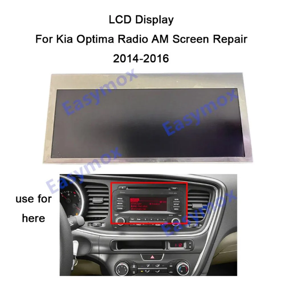 

LCD Display for Kia Optima 2014 2015 2016 Radio AM Screen Repairmrent 96170-2TBA0CA