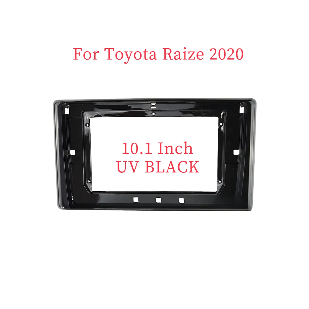 10.1 Inch Car Frame Fascia Adapter Android Radio Dash Fitting Panel Kit For Toyota Raize 2020