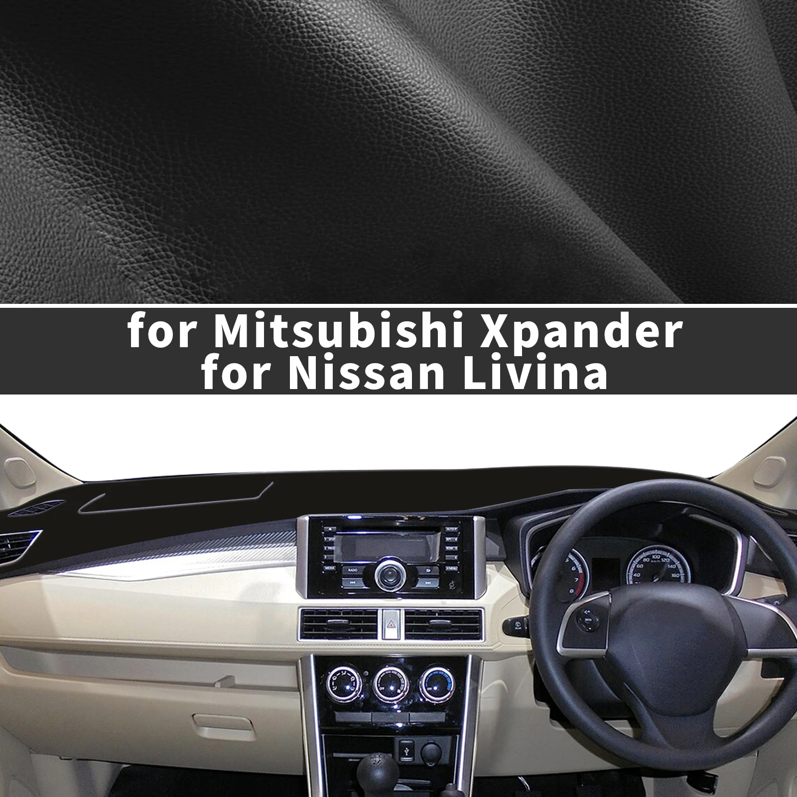 

for Mitsubishi Xpander Cross NC Nissan Livina Car Dashboard Cover Dashmat Sunshade Anti‑UV Anti‑Glare Dash Mat Interior