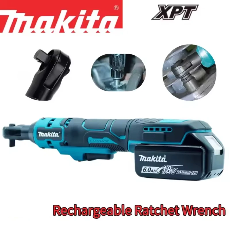 18V battery 6.0Ah 100% original Makita Right-angle wrench Makita BL1840 BL1830B BL1830B power tool battery