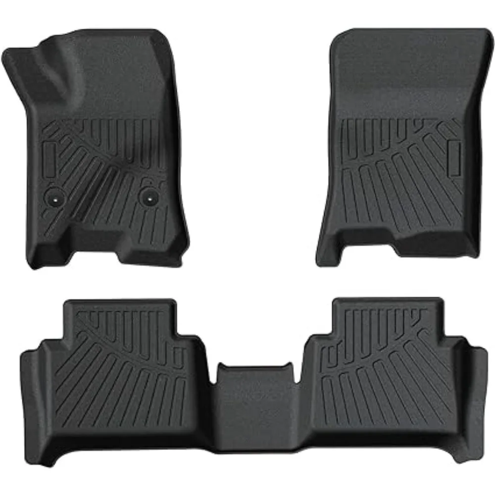 

Car Floor Mats TPE All Weather Floor Mats Waterproof for Chevrolet Colorado (Crew Cab) & Canyon (Crew Cab) 2023 2024