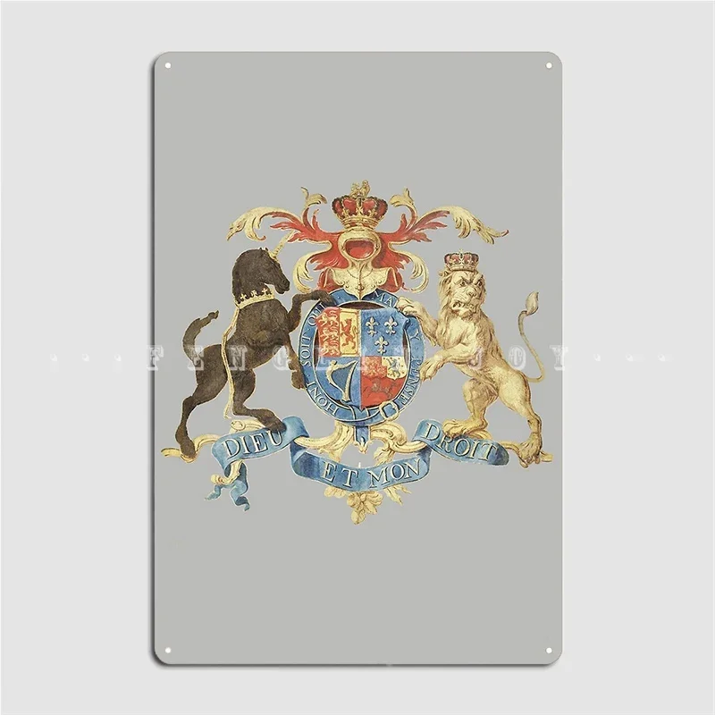 Banners Of One Of The Scottish Regiments Metal Sign Party create Garage Decoration pub Tin sign Posters