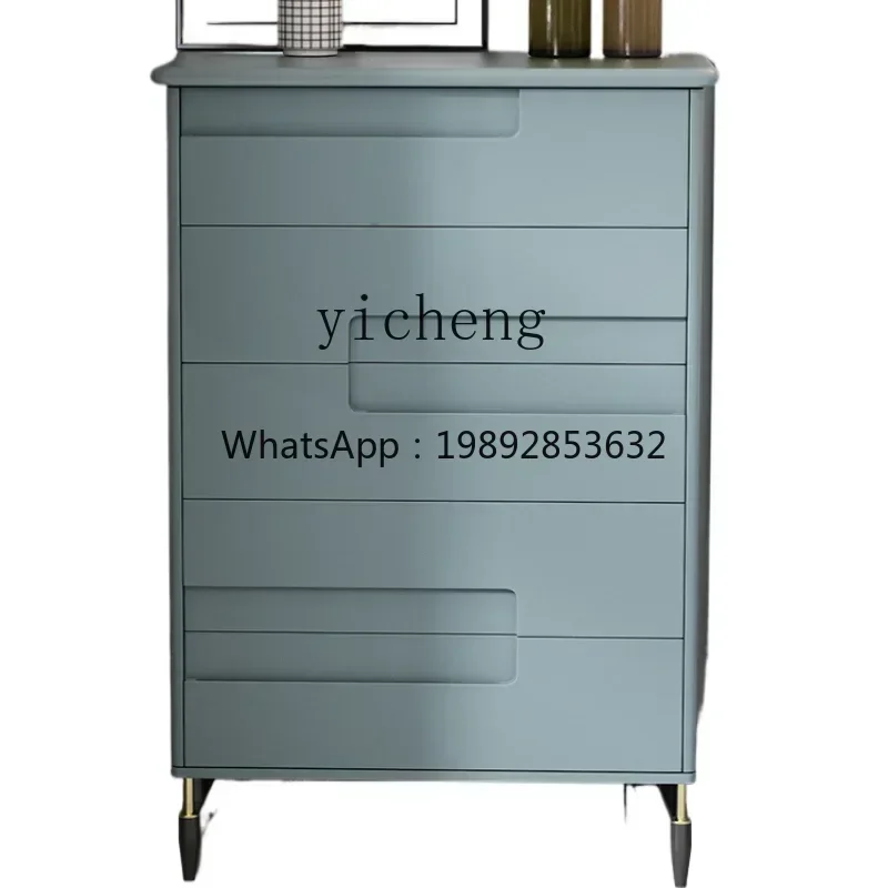 b9.21-AZ Living Room Wall Locker Modern Minimalist Storage Cabinet Bedroom Chest of Drawer