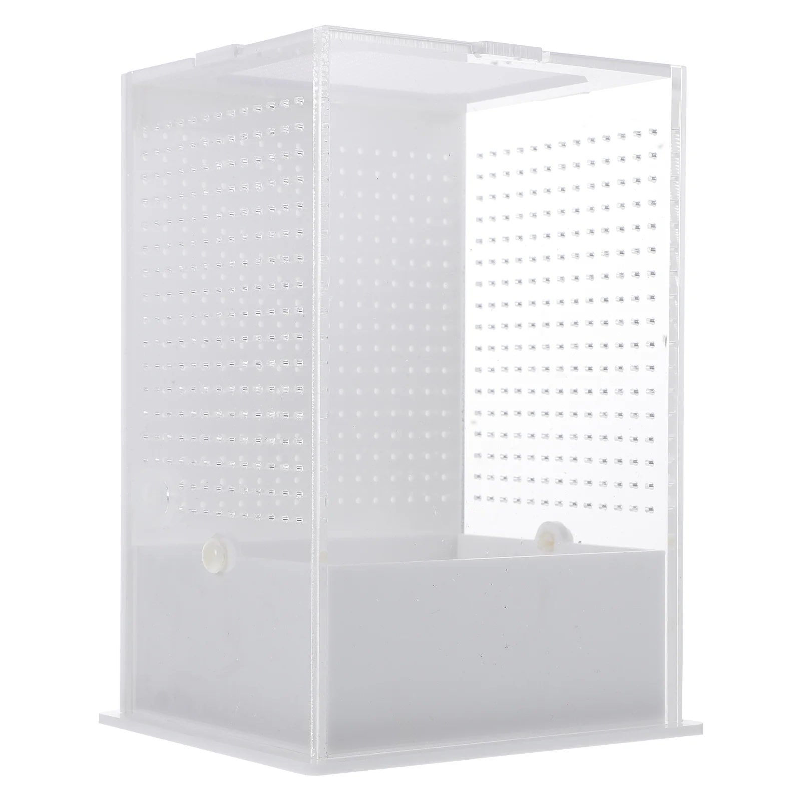 

Feeding Container Insect Villa Box Animal Acrylic Breeding Case Climbing Pet Shrimp Tank White Observation