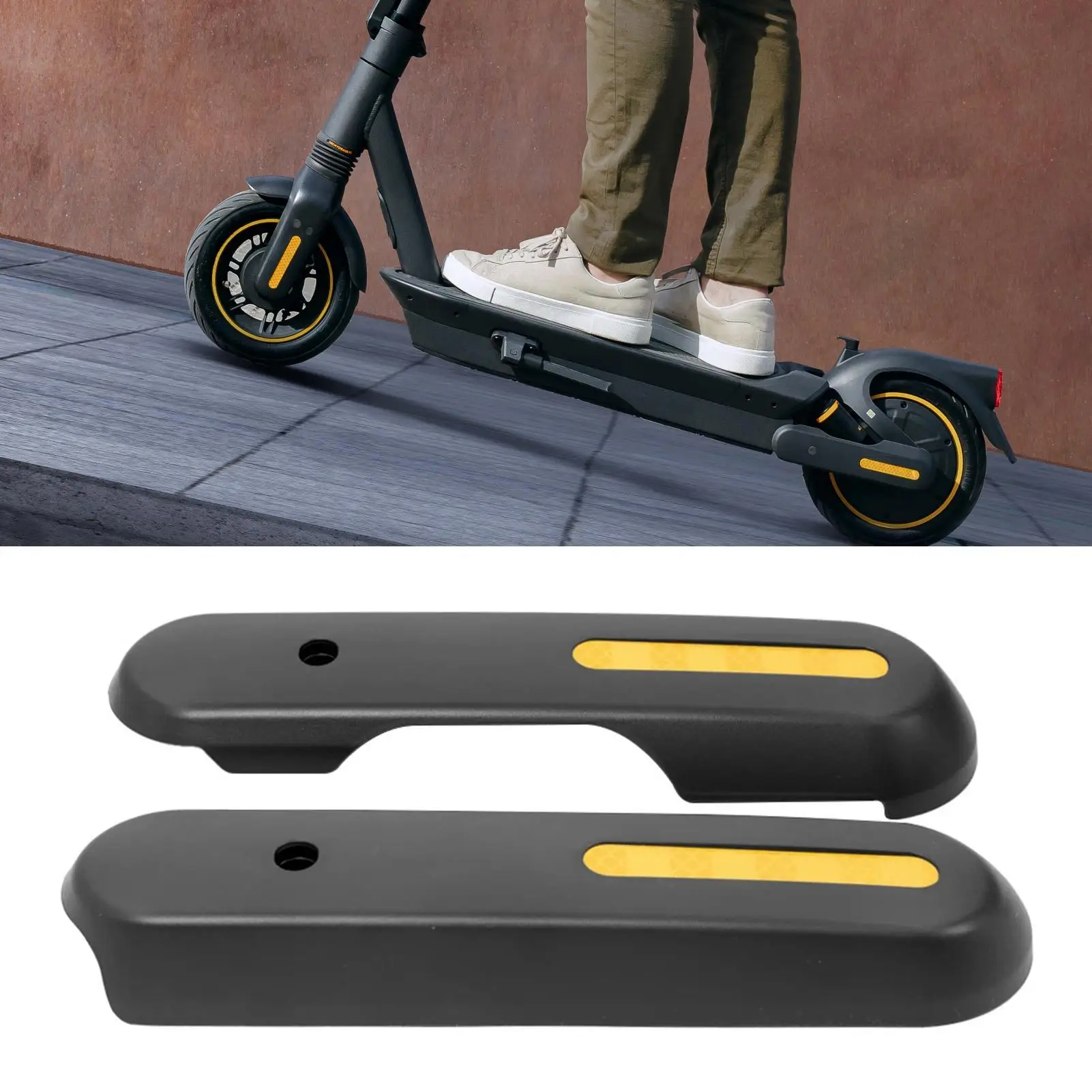 

Wheel Cover Reflective Stick Rear Decorative Cover Replacement Set For Electric Scooter Accessories Car Van Auto Trailer Outdoor