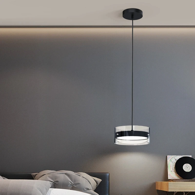 

Nordic Glass Led Chandelier Pendant Lights For Kitchen Island Dining Room Table Bar Three-Head Hanging Led Pendant Lamp