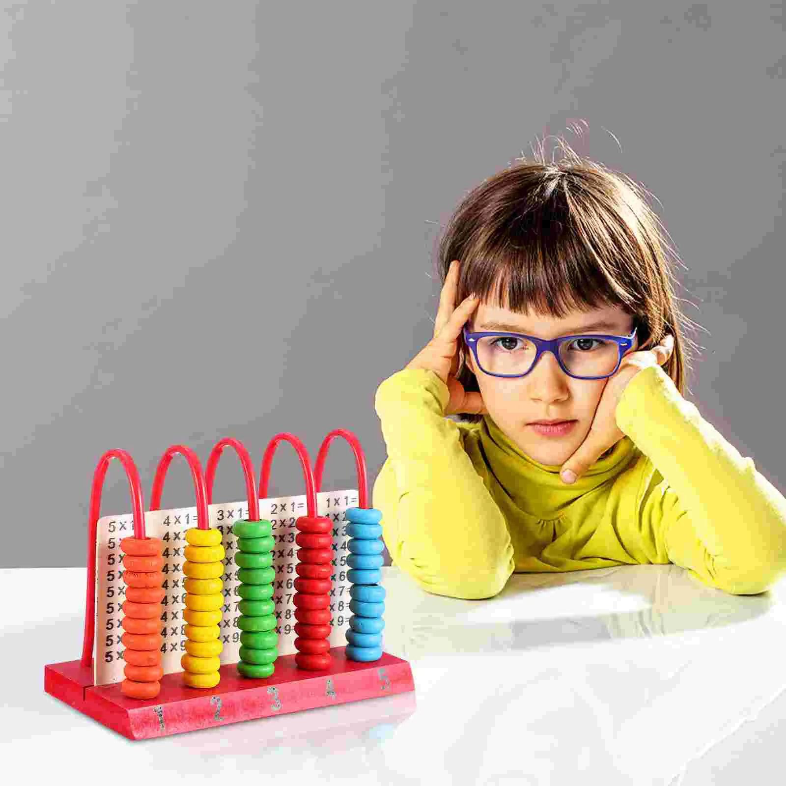 Abacus Kids Games Tool for Math Children Toy Toys Wooden Calculating Beads Calculation Puzzle