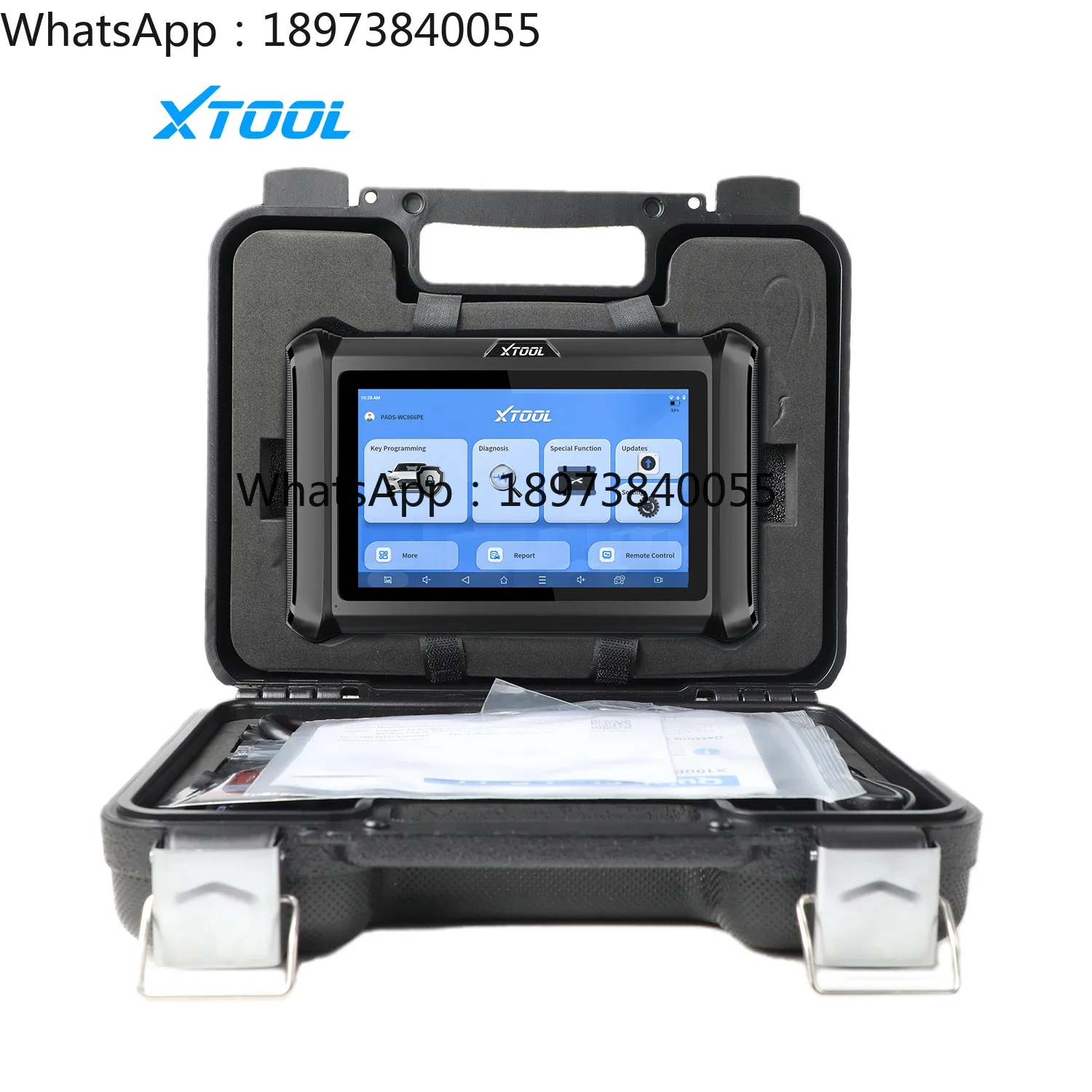 Xdool x100 pads atualizado de x100pad plus carro immo chave programação ferramenta de diagnóstico ler código pino chave toda a chave perdida pode fd & doip