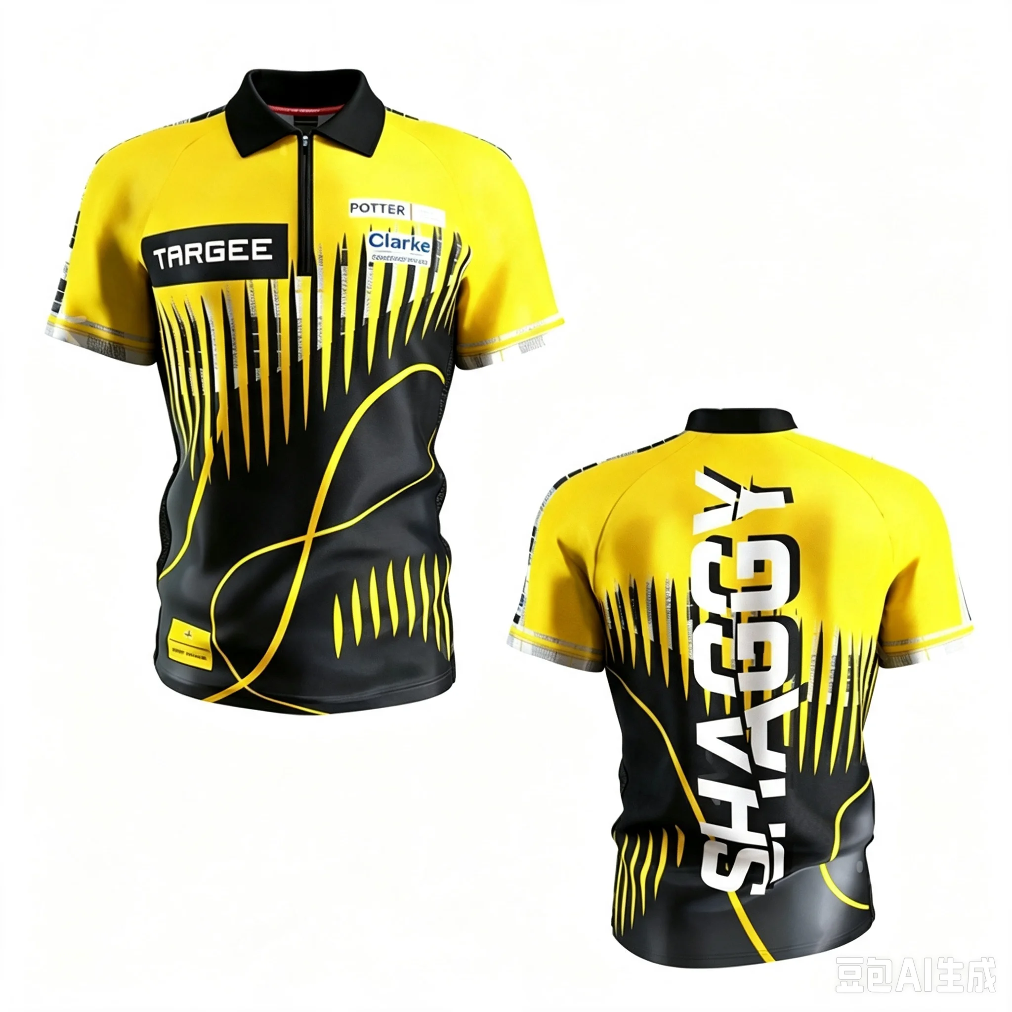 Scott Williams Collarless 2025 - Dartshirt Official darts POLO shirt Sports Dry Quickly Men's T-Shirt Children's Clothing Tee
