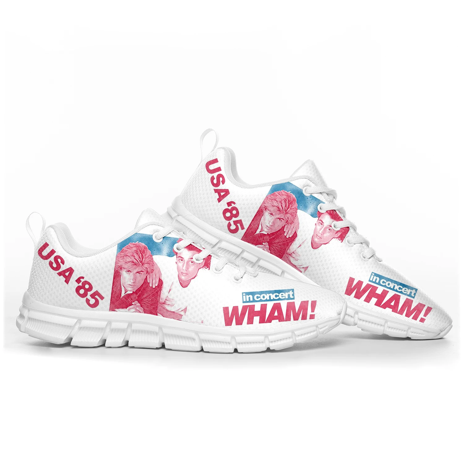 Choose Life Wham George Michael Sports Shoes Mens Womens Teenager Kids Children Customized Sneakers Shoe High Quality Couple