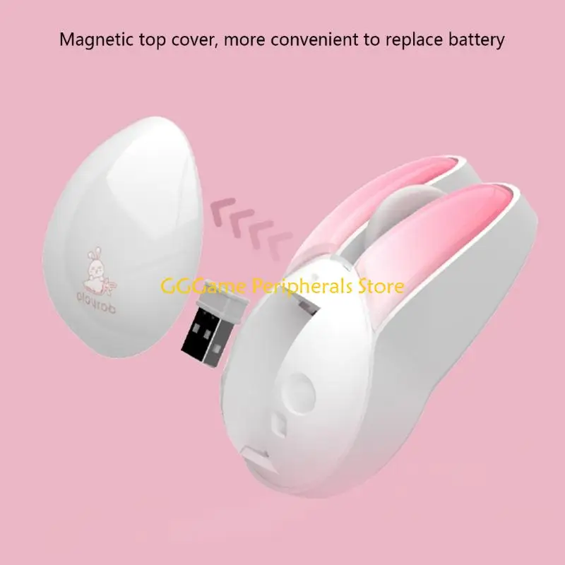 

U55B Fashionable Cartoon Mouse 2.4GHz Bluetooth-compatible For Multiple Devices