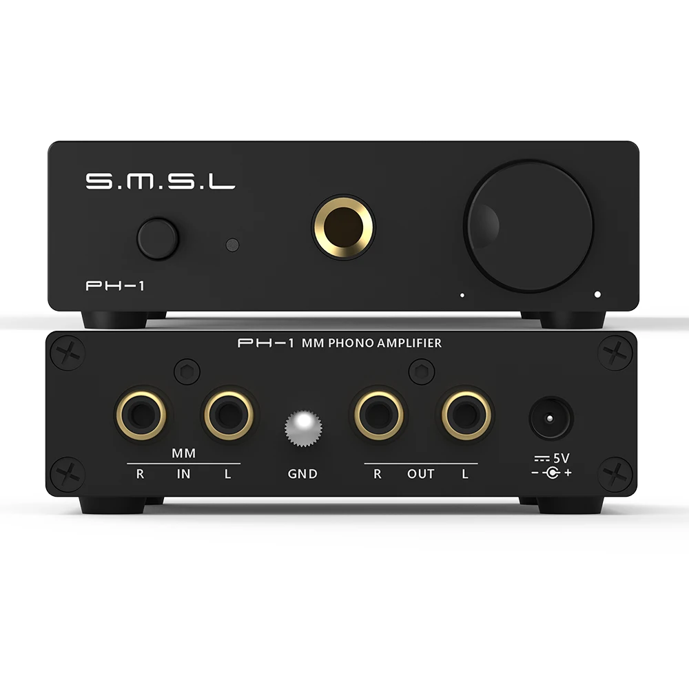 

SMSL PH-1 HIFI Phono Amp High fidelity MM Phono amplifier