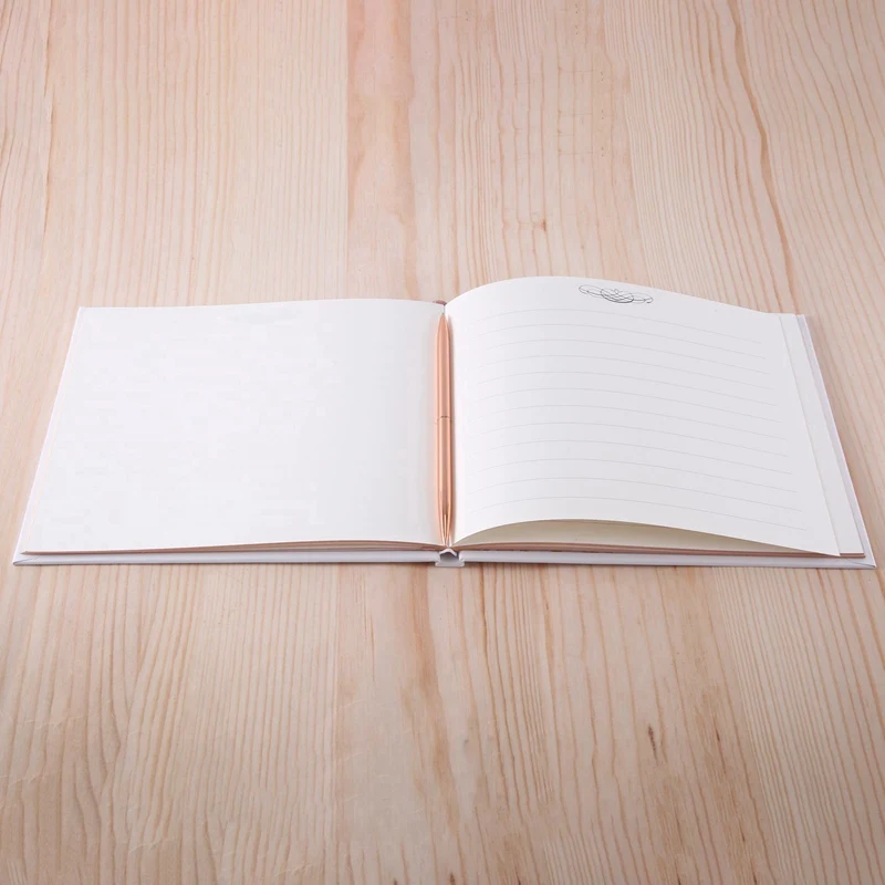 كتاب ضيوف الزفاف TTKK 2X الساخن ، كتاب ضيوف حفلة الدجاجة ، كتب الزفاف للضيوف للتوقيع ، لافتة استحمام الطفل في كتاب الضيوف ، مع قلم