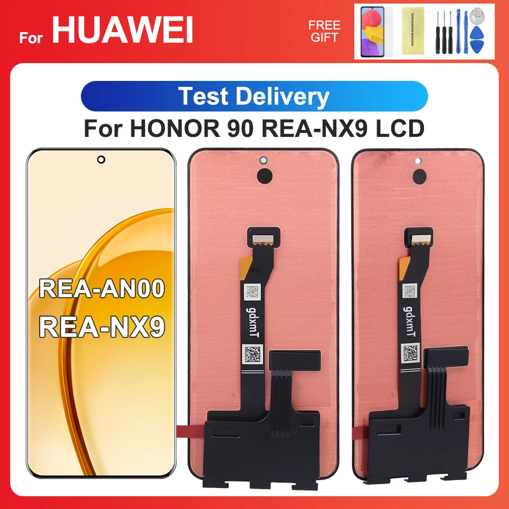 

For HUAWEI Honor 90 6.7''For Honor90 REA-AN00 REA-NX9 LCD Display Touch Screen Digitizer Assembly Replacement