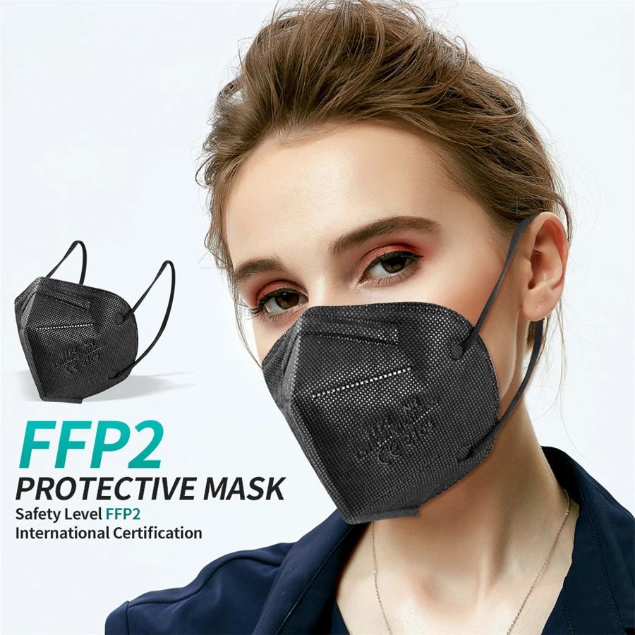 Adult fpp2 Masks kn95 Cubrebocas Mascarillas Security Protection Face Mask ffp2 Approved Mascarillas Spain fpp2 masks