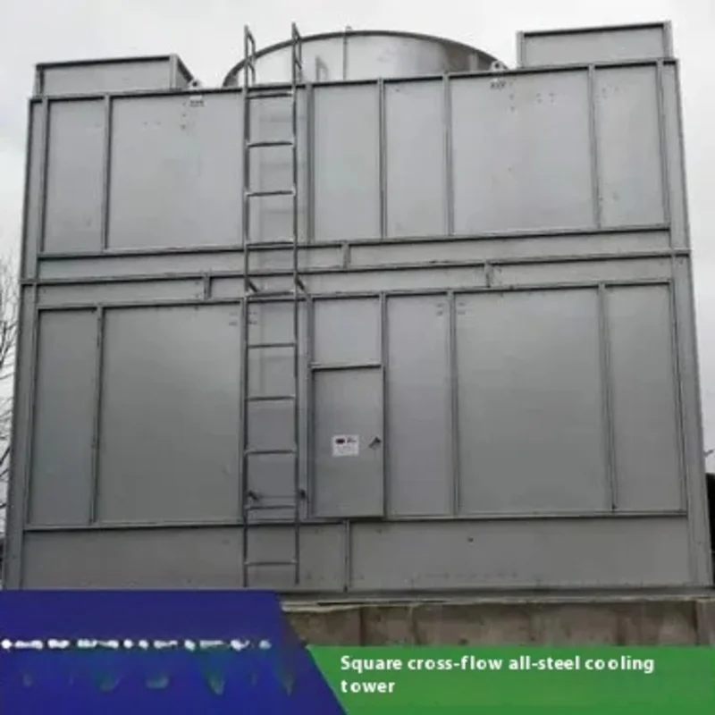 Stainless Steel Cooling Cold Water FRP Cooling Tower Stainless Steel Shell Corrosion-resistant Internal Mixer