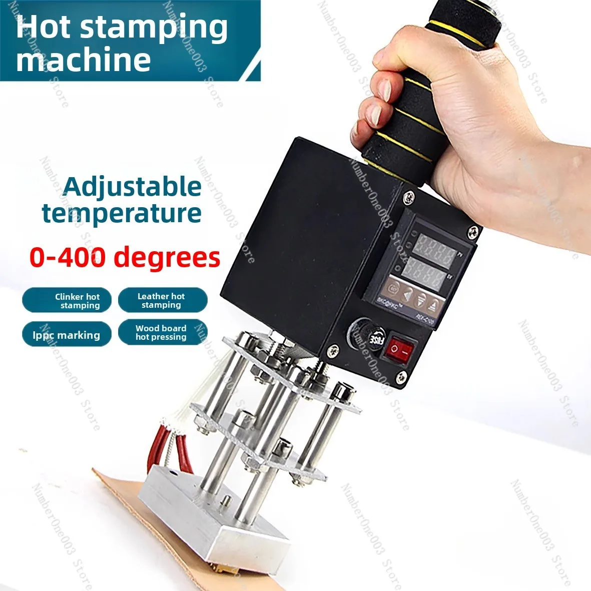 

Ручная машина для маркировки горячей фольги с медной формой — инструмент для термопресса с логотипом для кожи, деревянной коробки и кокоса