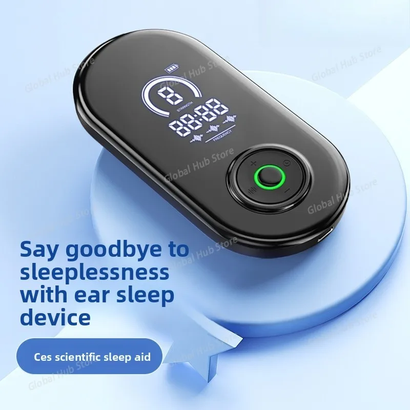 

Успомогательное устройство для электротерапии при бессоннице, тревога и тревога, боль в спине, мигрень, депрессия, инструмент для снятия головы