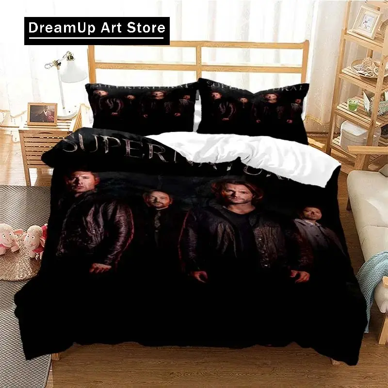 Supernatural 3D Printed Duvet Cover Set Twin Full Queen King Size Bedding Set Bed Linens Bedclothes Comforter Bedding Sets