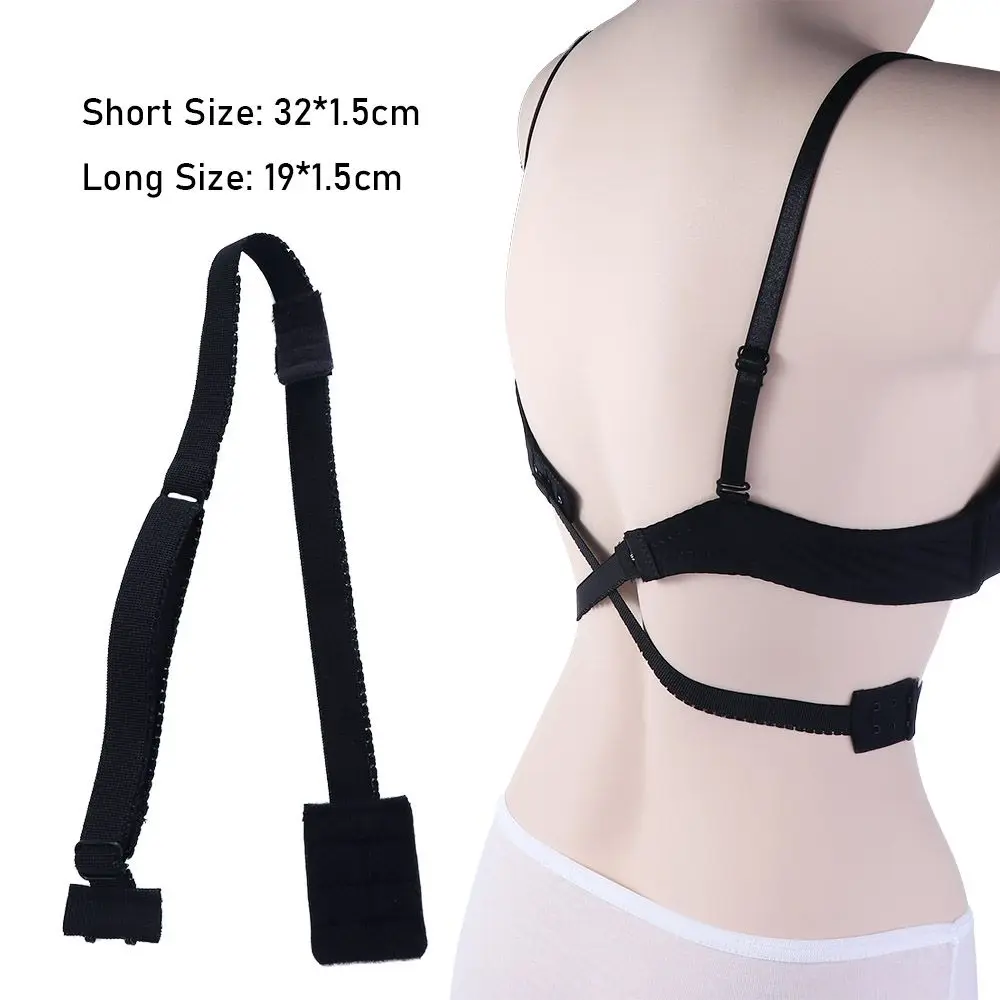 Hook Open Back Low Back Dresses Deep V-neck Bra Cross Belt Bra Extension Belt Underwear Conversion Belt Bra Strap Adapter