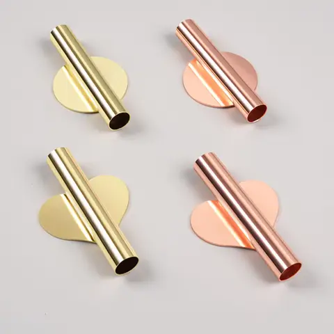 नॉर्डिक स्टेनलेस स्टील दीवार फूल फूलदान गुलाब सुनहरा फूल धारक फूलदान घर सजावट लिविंग रूम दीवार फूल फूलदान रैक 8 best sales फूलदान भित्ति चित्र - №2