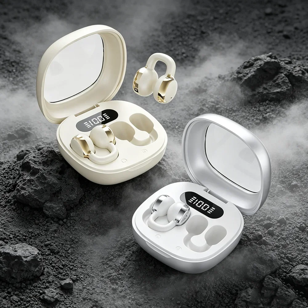 Bluetooth Earbuds Bluetooth Headphones Touch-control Bluetooth Earphones Provide Intuitive Playback Management Without Buttons