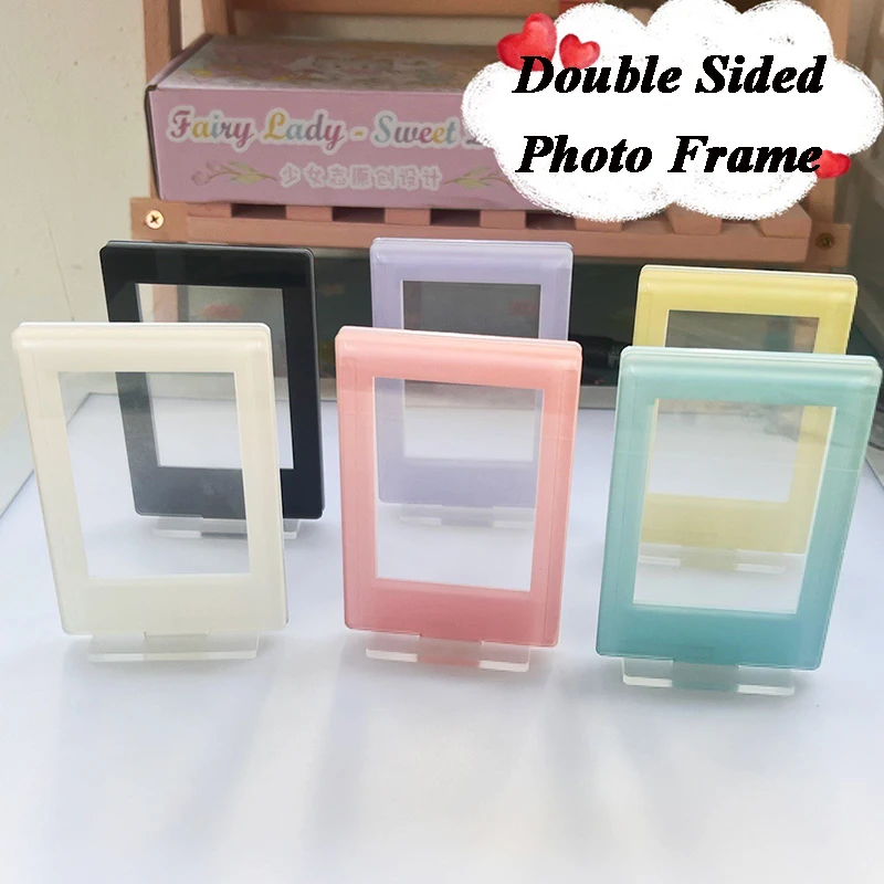 

3inch Acrylic Photo Frame Photocard Holder Photo Holder Desktop Decoration Card Display Stand Idol Photocard Frame Holder