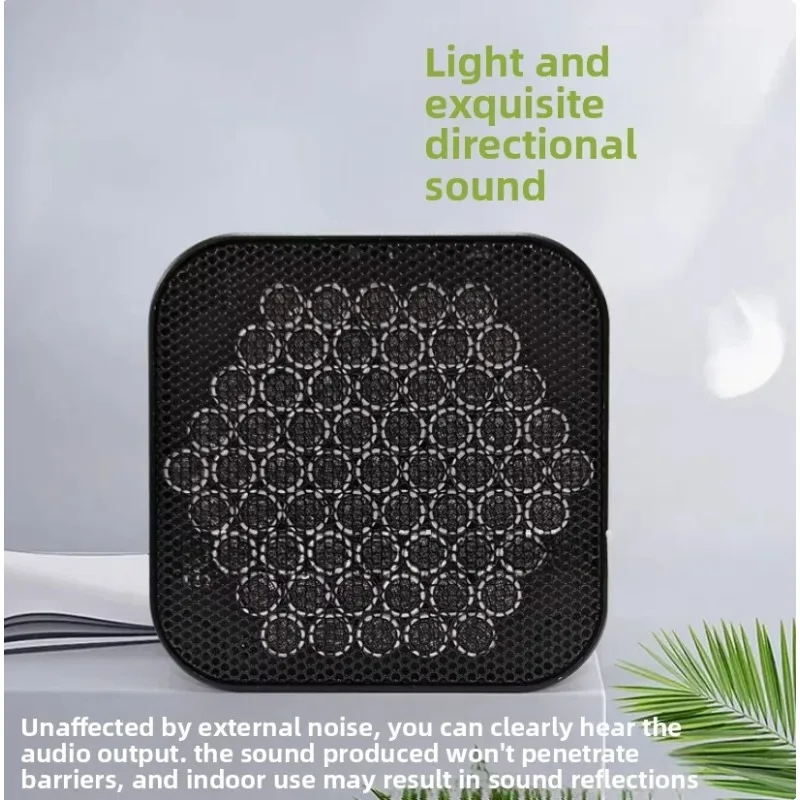 G-19 Compact Directional Speaker Ultrasonic Directional Audio for Exhibition Hall - Compact Size High Precision Sound Emission