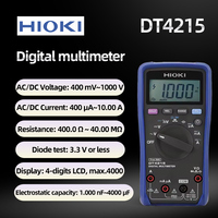 100% New and Original HIOKI DT4215 Digital Multimeter 400.0mV-1000V Voltage Range 4-digit LCD Display
