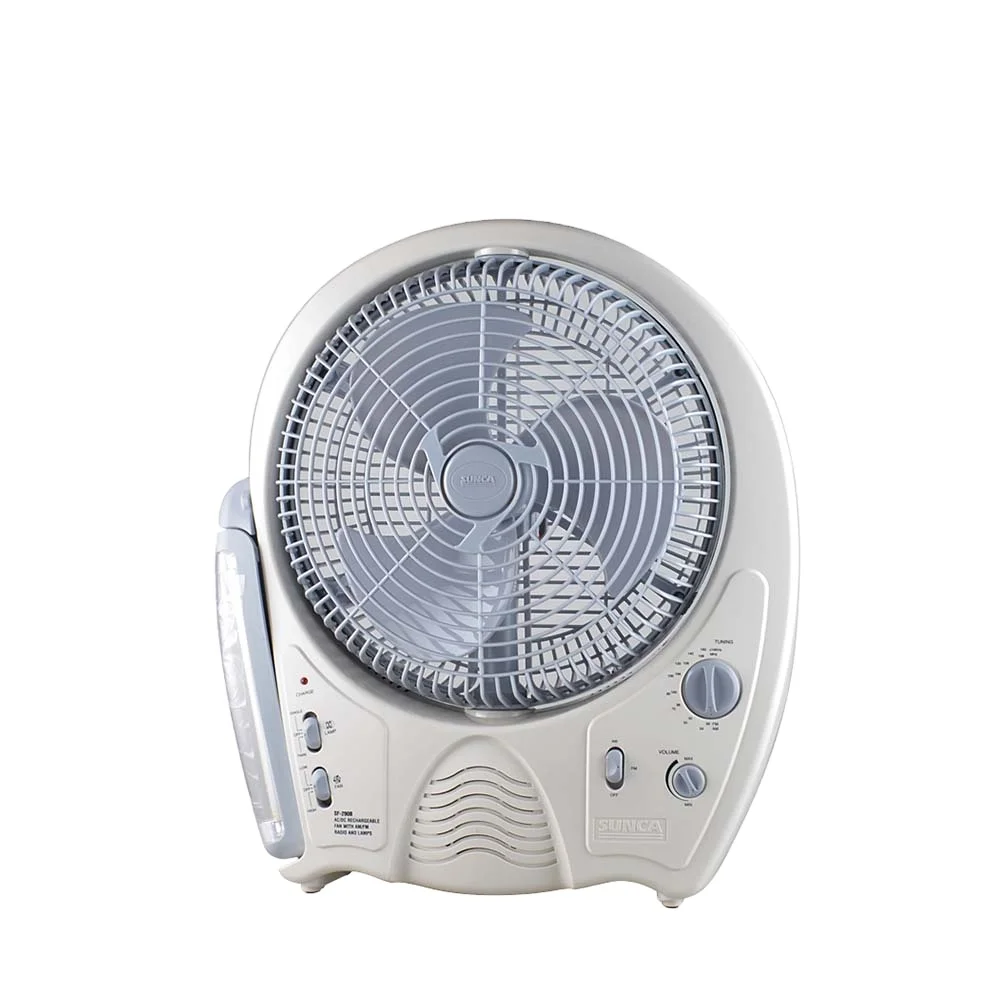 

Rechargeable 220V AC Fan LED Light Fan Hot air Cooler Fan for Room, Hall, Dormitory