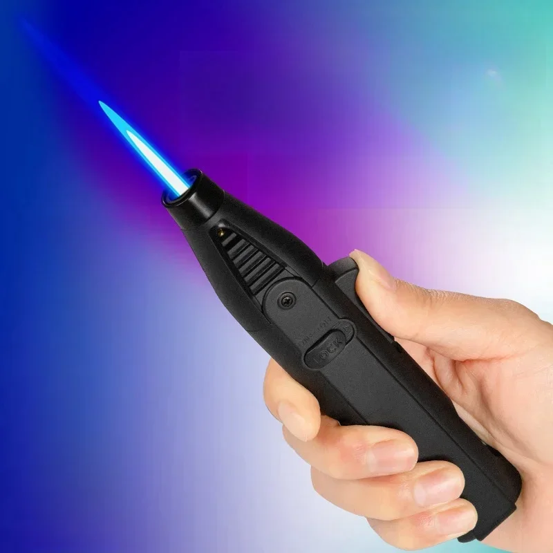 Light Sword Spray Gun 100 Power Lighter Metal Windproof Inflatable Cigar Lighter Kitchen Outdoor Barbecue Torch Igniting Gun - Image 6