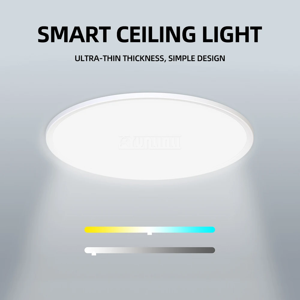

Intelligent ceiling light app remote timed voice 25W ultra-thin LED light