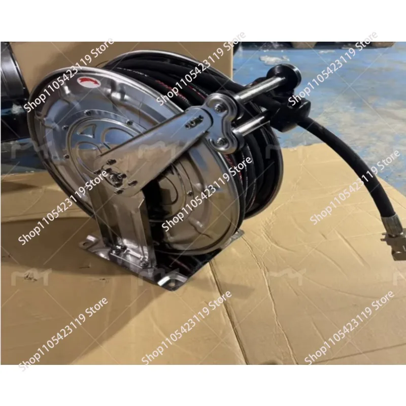304 Stainless Steel Pipe Reel Reel Automatic Shrink Water Pipe Petrochemical Farm Food Factory Reel