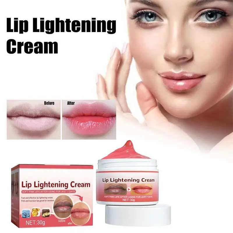 

30g Cold Weather Anti-Cracking Lip Cream Whole Day Long Lasting Lips Plumper & Lightener Prevent Dryness And Cracking