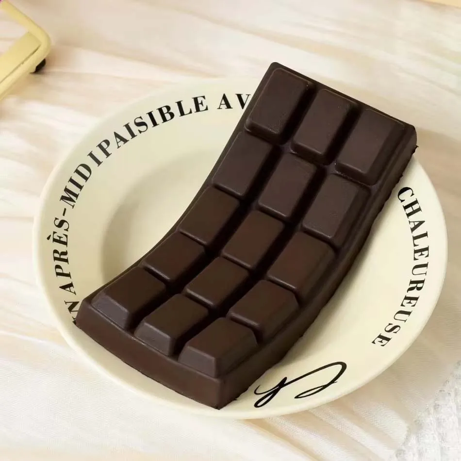 Pretty hot sale Big Size Butter Stick Chocolate Slow Rising Squishy Toy Slow Rebound Stress Relief Squeeze Sensory Fidget Toy