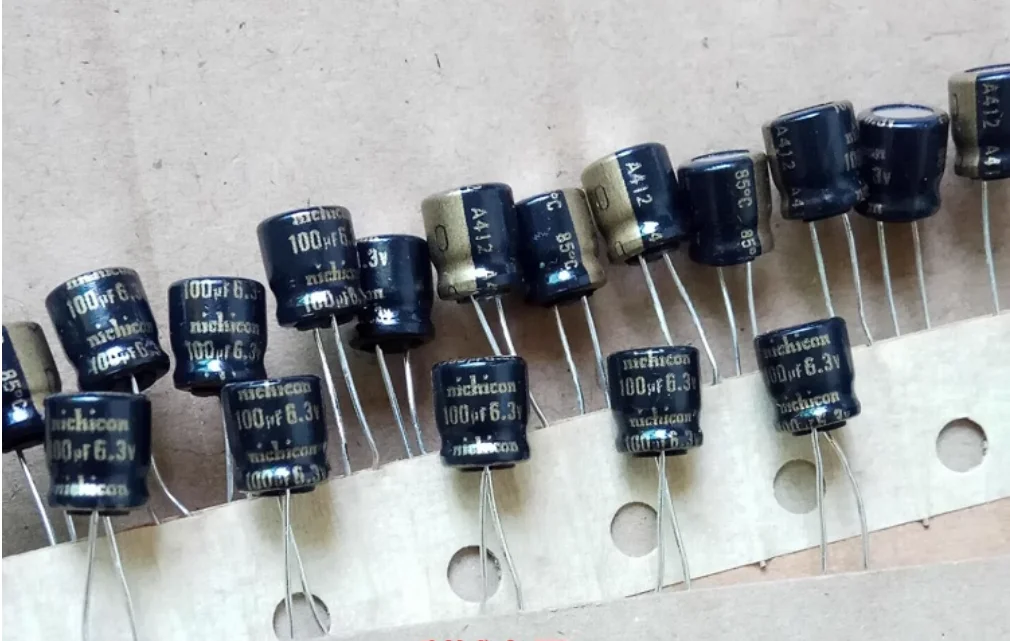 30pcs/lot Original Japanese nichicon 6.3V 100UF 6X7mm fever audio electrolytic capacitor free shipping