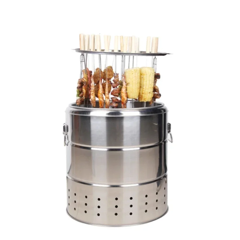 Home Decor Stove Charcoal Grill Indoor Stainless Steel Oven Kitchen Accessories
